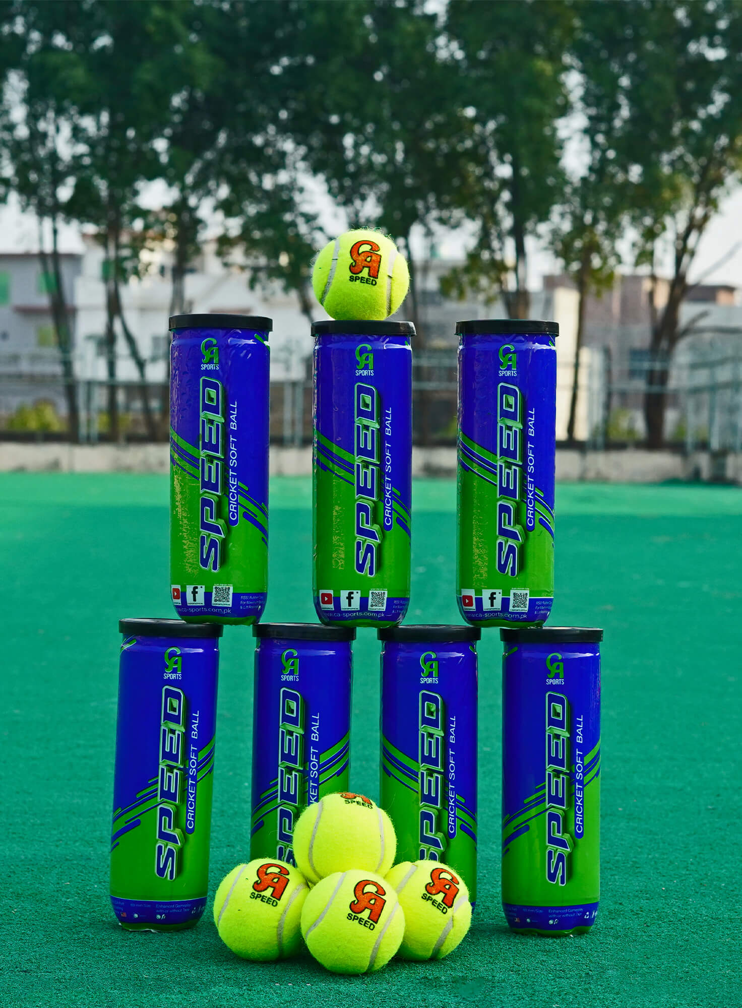 CA Speed Soft Cricket Balls (Pack of 3) - CA International