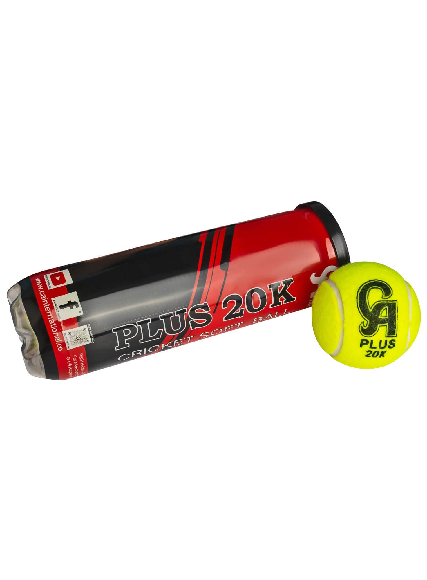 Plus 20K Cricket Soft Balls - High-Speed Cricket Balls