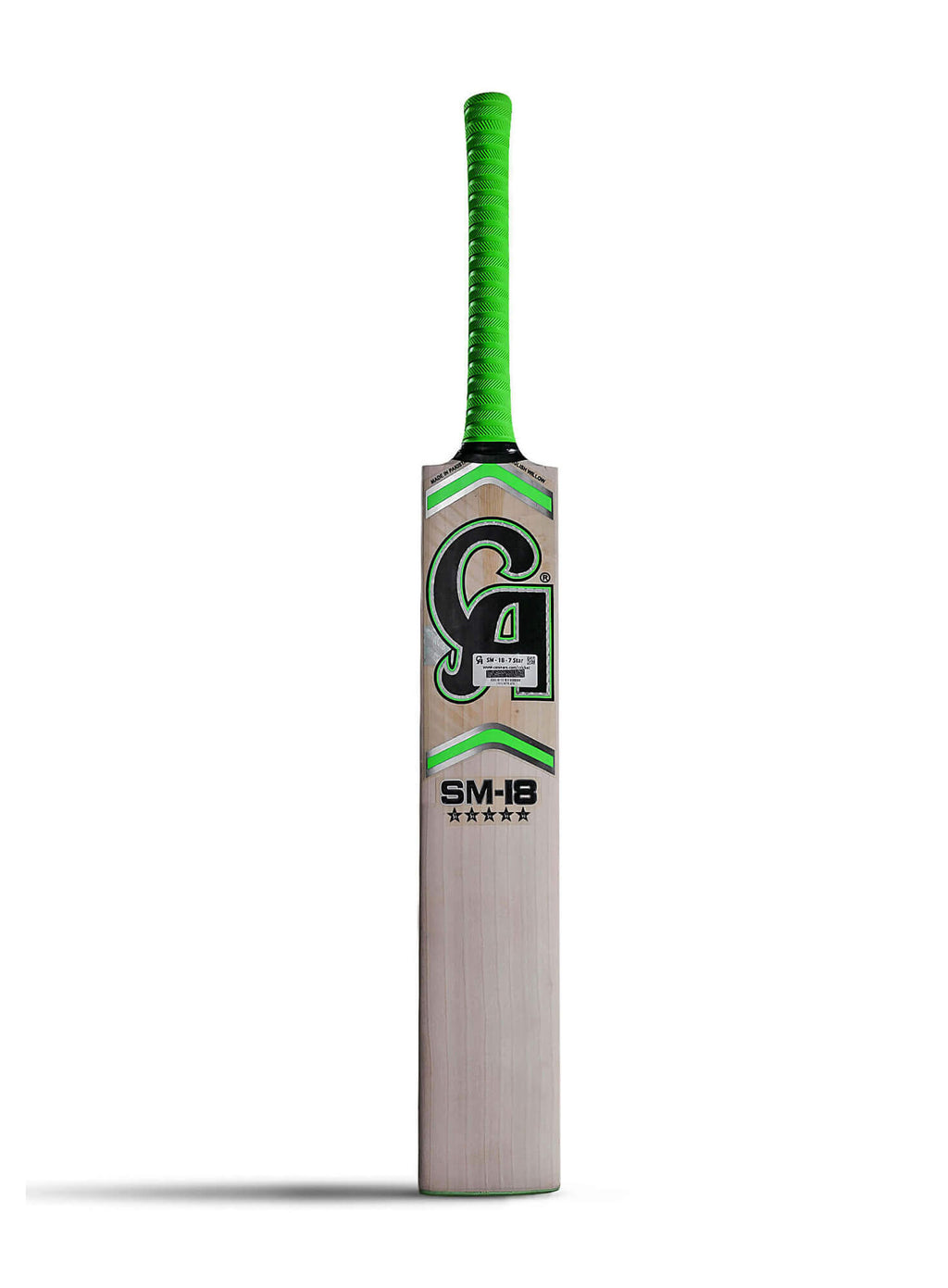 Shop SM-18 5 Star Bat | Premium 7+ Grain Willow Bat