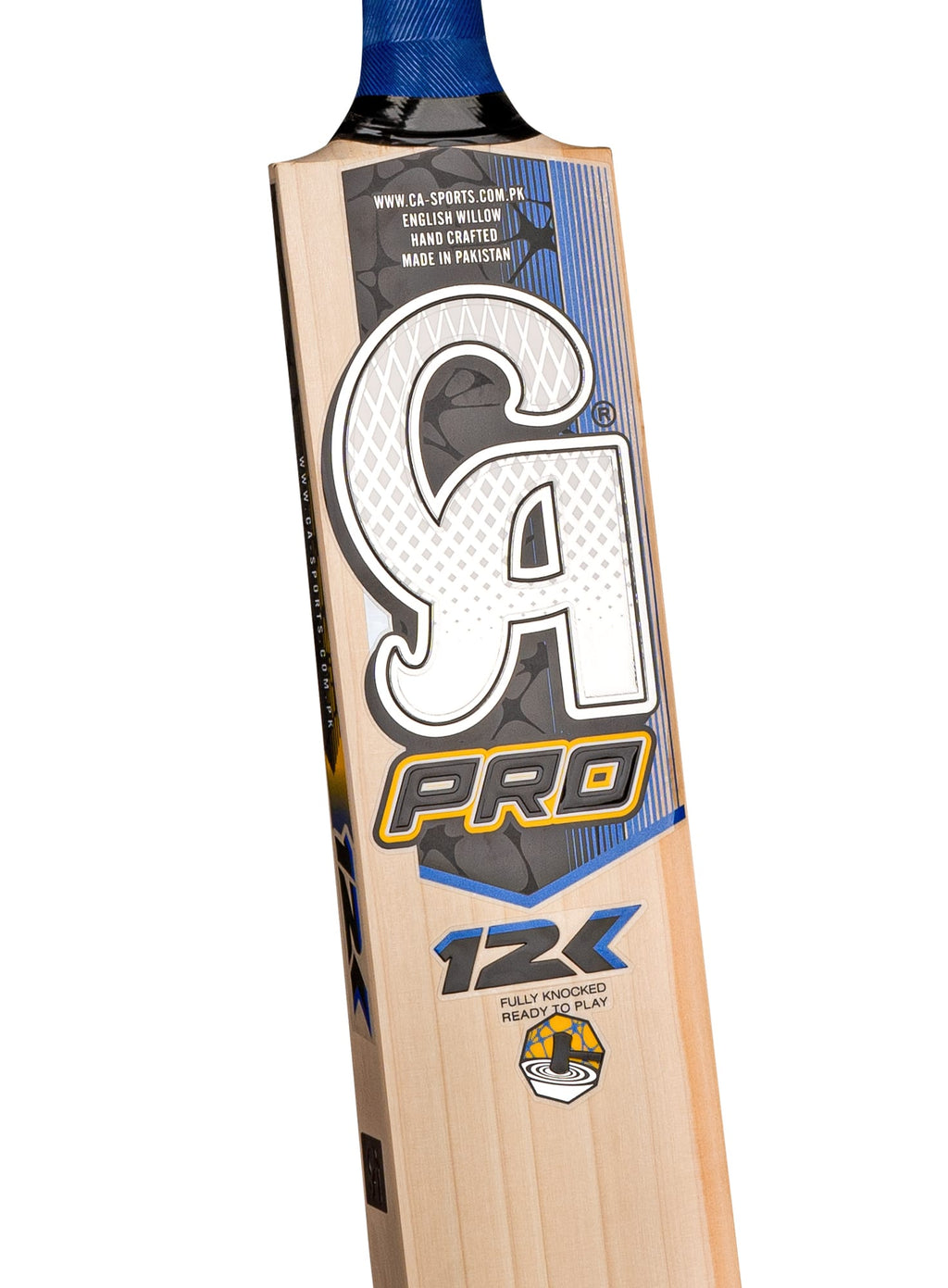 Pro 12K English Willow Bat – Power & Elite Control