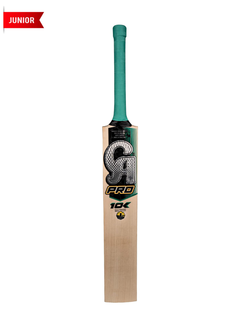 Pro 10K Junior English Willow Cricket Bat | CA Pro