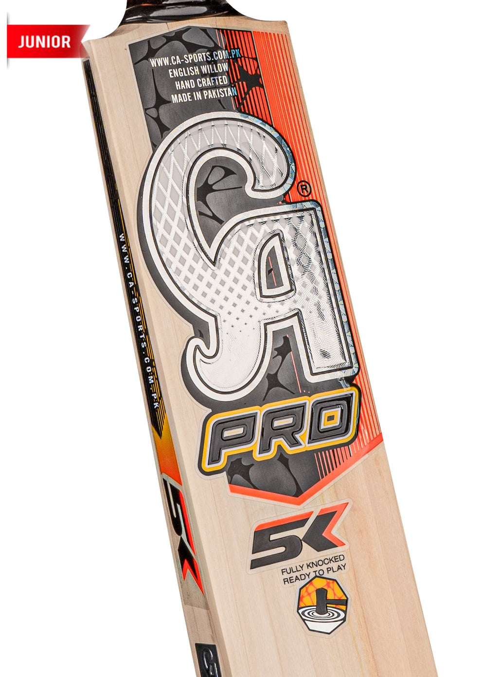 Pro 5K Junior English Willow Cricket Bat | CA Pro