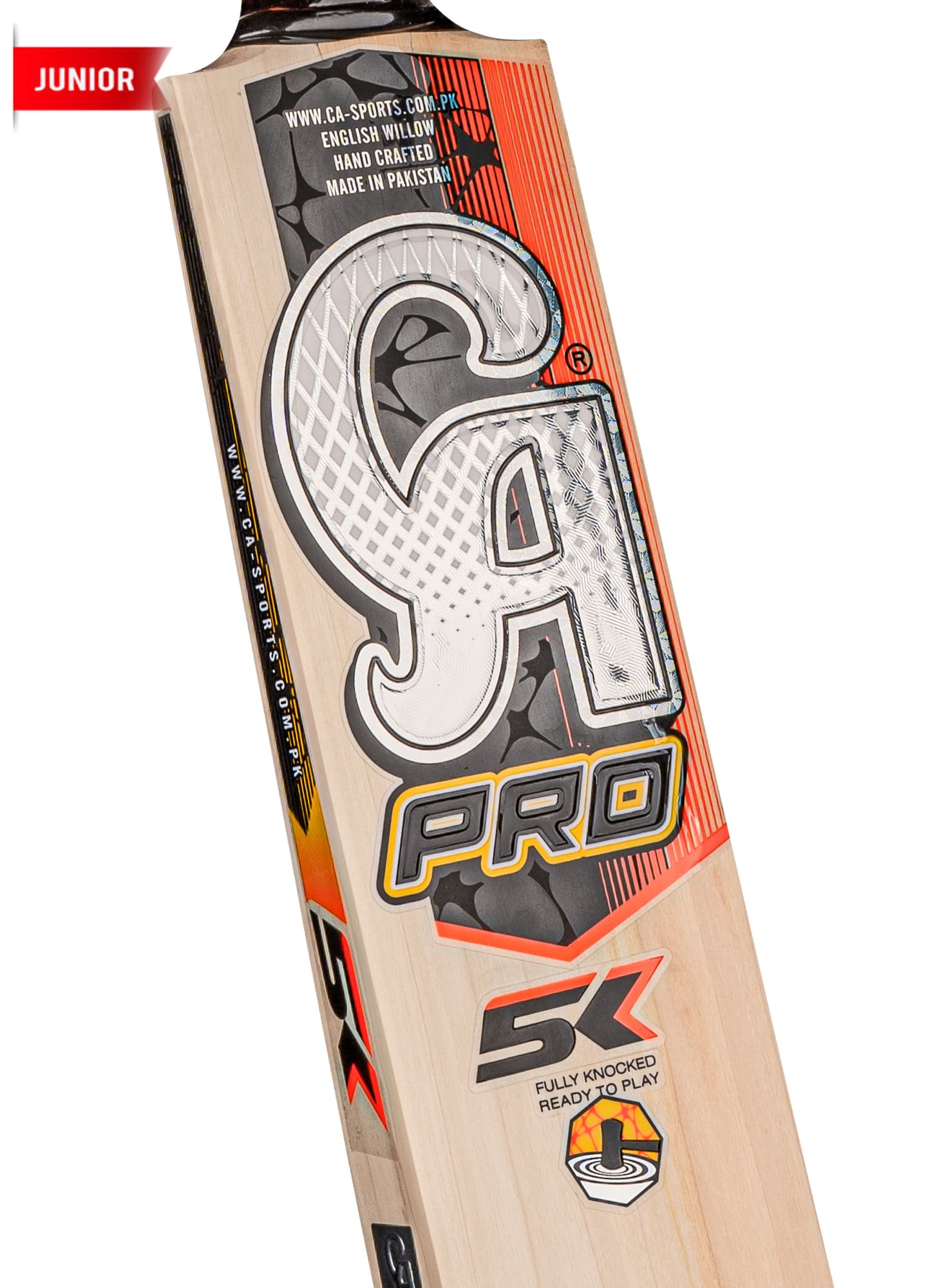 Pro 5K Junior English Willow Cricket Bat | CA Pro