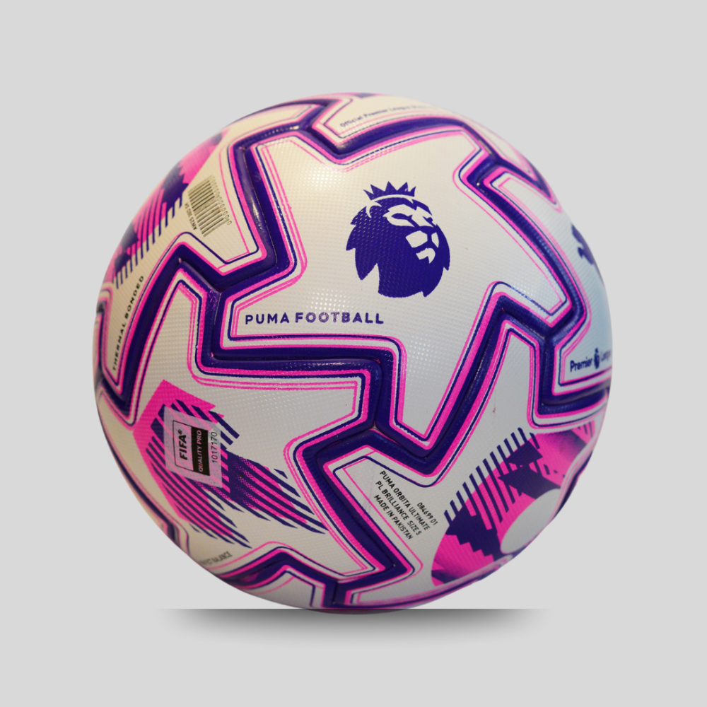 PUMA ORBITA ULTIMATE PREMIER LEAGUE BALL PROFECT BLANCES 2025-2026 FOOTBALL