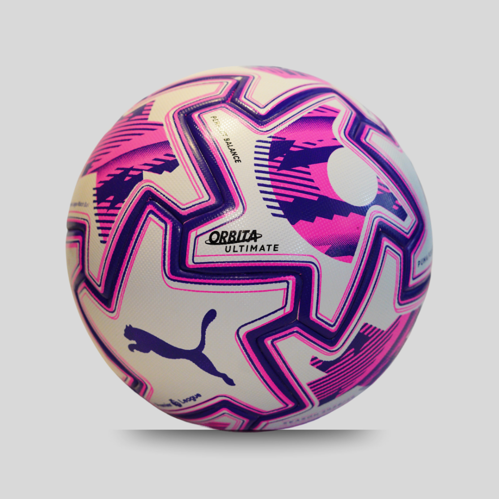 PUMA ORBITA ULTIMATE PREMIER LEAGUE BALL PROFECT BLANCES 2025-2026 FOOTBALL