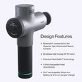 Hypervolt Bluetooth, with Quiet Glide Technology - Handheld Percussion Massage Gun
