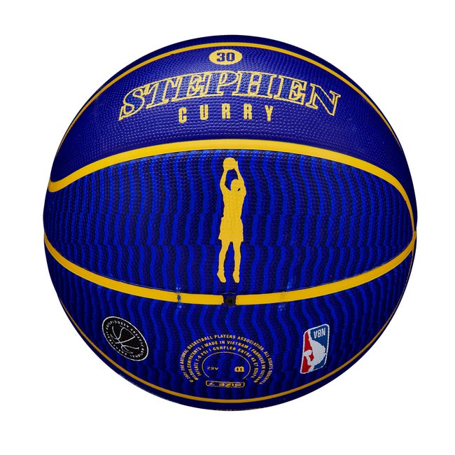 Ballon de basket extérieur NBA Player Icon — Curry | Wilson Sporting Goods