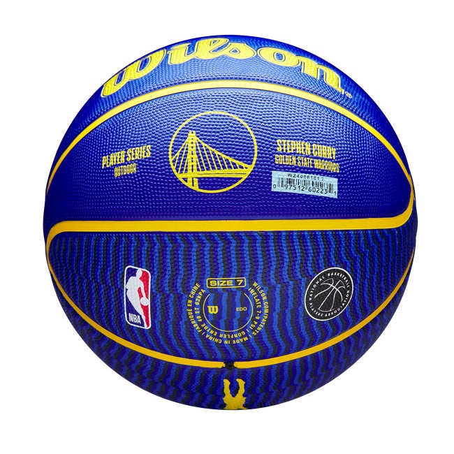 Ballon de basket extérieur NBA Player Icon — Curry | Wilson Sporting Goods