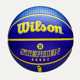 Ballon de basket extérieur NBA Player Icon — Curry | Wilson Sporting Goods