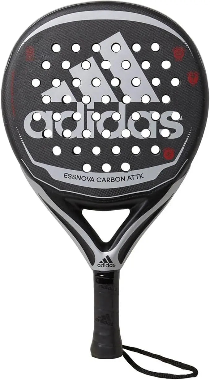 ESSNOVA CARBON ATTACK 3K CARBON FRAME 360-375gms HEAD HEAVY PADEL RACKET