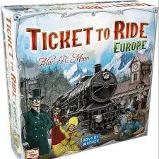 Alan R. Moon Ticket To Ride Europe Board Game
