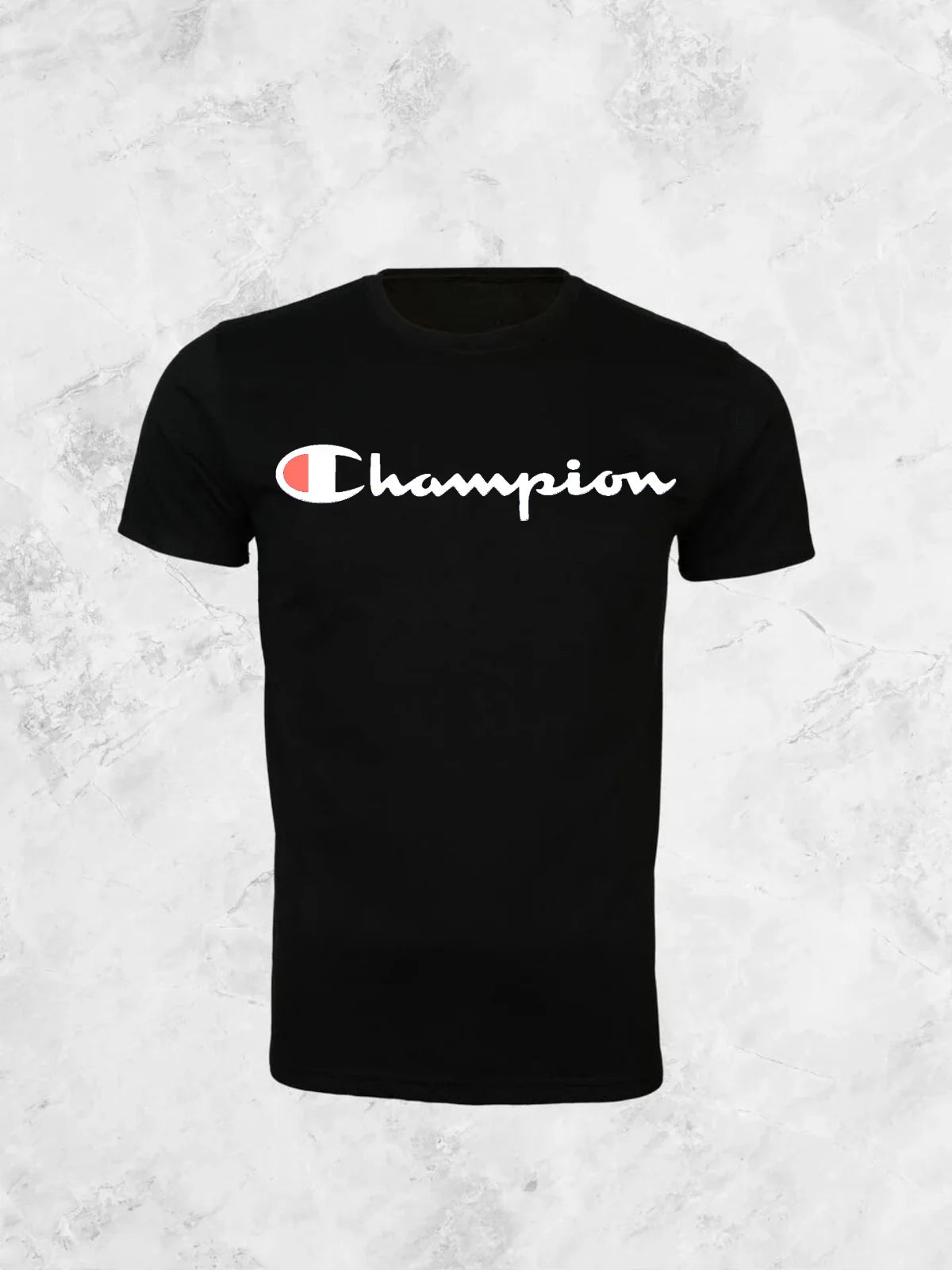 Champion Big Logo Cotton Tee