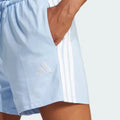 JD0911  Essentials 3 Stripes Cotton Shorts Women