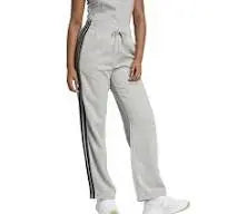 JE1302  Essentials 3 stripes open hem fleece pants