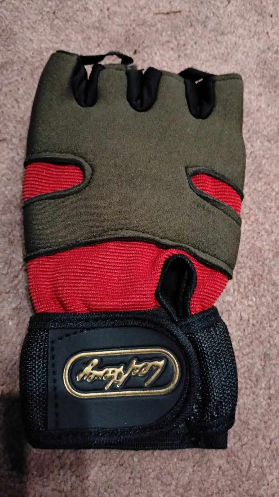 Lee Haney Gym Training Gloves - With Grip