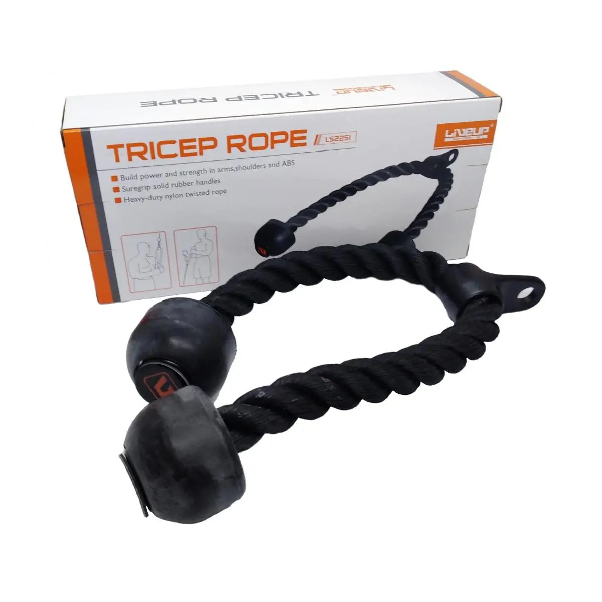 Liveup Tricep Rope - LS2251