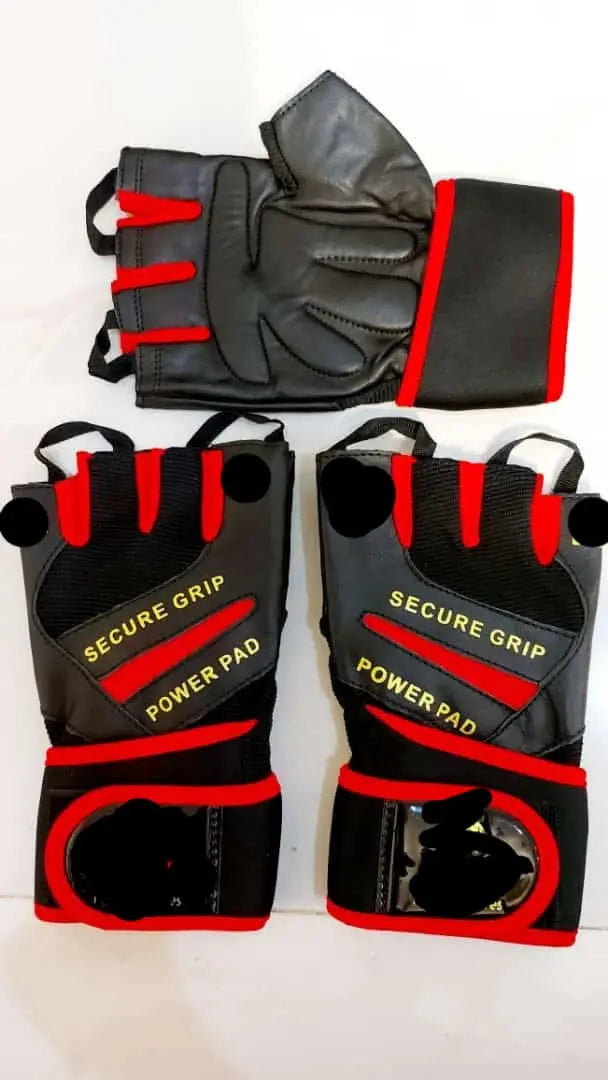 Air Power Pad Gym Gloves - With grip