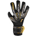 Attrakt Silver Football Keeping Gloves - With Grip