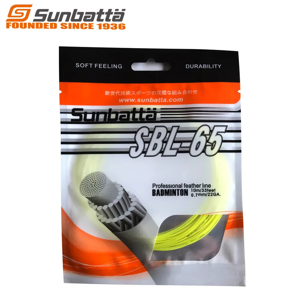Sunbatta SBL-65 Professional Feather Line Badminton String