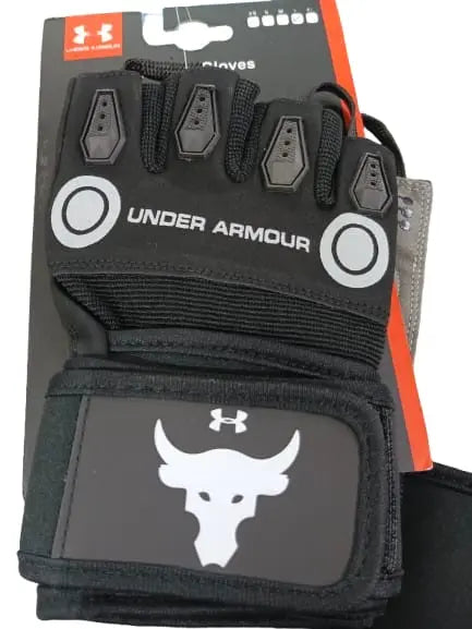 PROJECT ROCK GYM TRAINING GLOVES - WITH WRIST WRAP