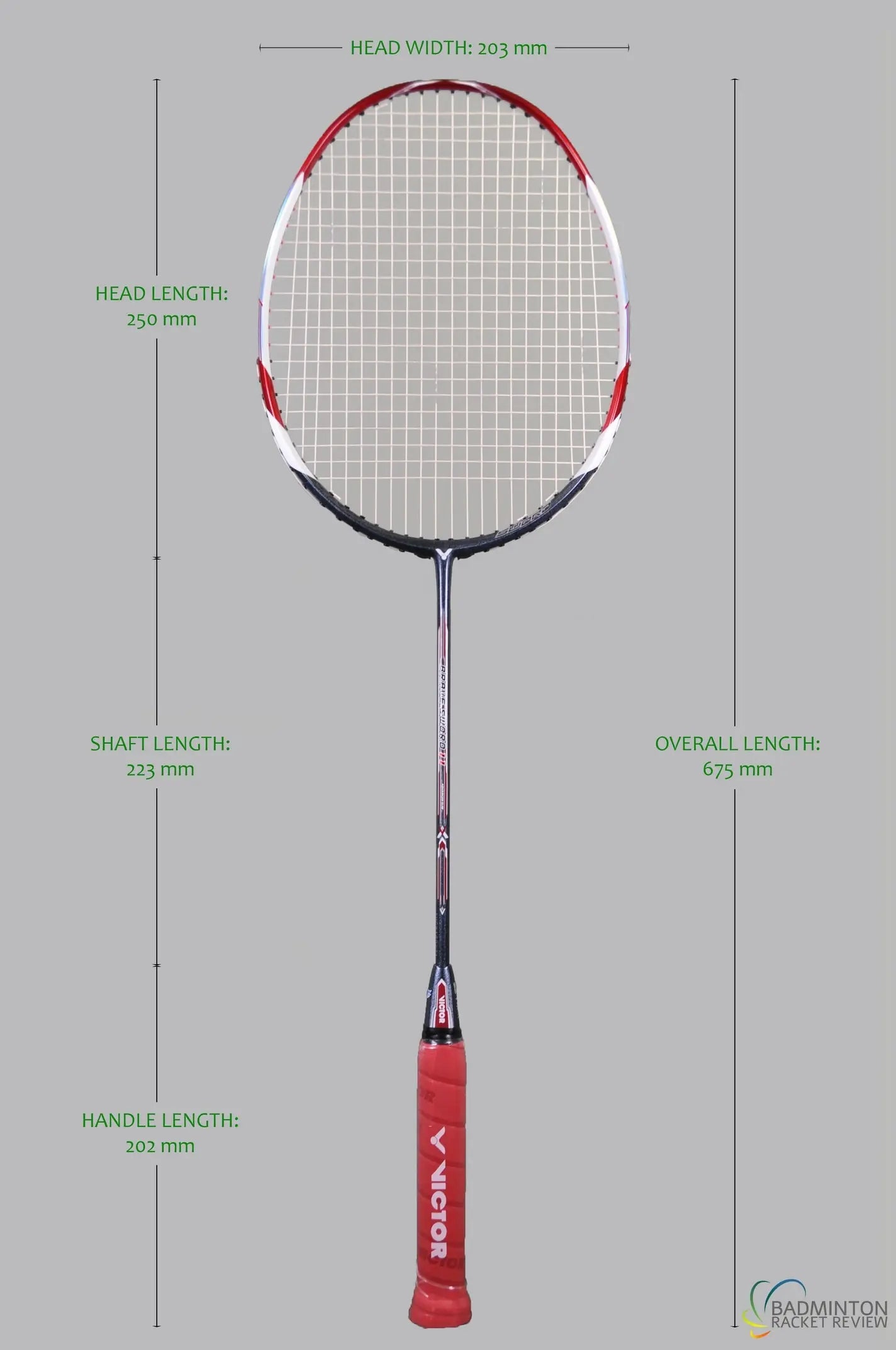 Brave Sword 11Badminton Racket - Strung